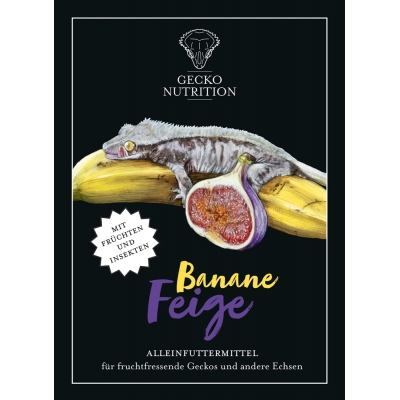 Gecko nutrition BANAN FIGA 250g pokarm
